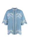 ZIMMERMANN JUNIE SHORT-SLEEVED SHIRT