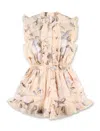 Zimmermann Kid - Cascadian Frill Playsuit In Neutral