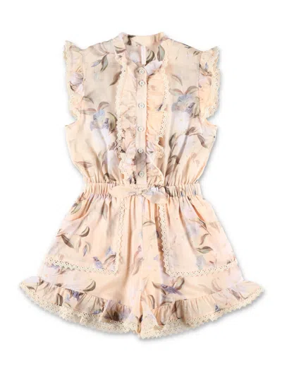 ZIMMERMANN KID - CASCADIAN FRILL PLAYSUIT
