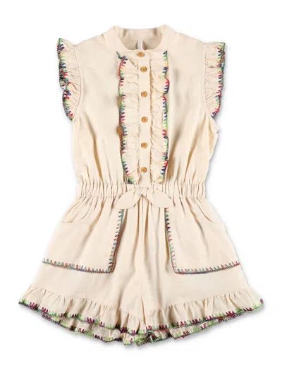 ZIMMERMANN KID - LUCKY FRILL PLAYSUIT