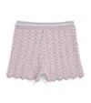 ZIMMERMANN COTTON-BLEND KNITTED HALLIDAY SHORTS (1-12 YEARS)