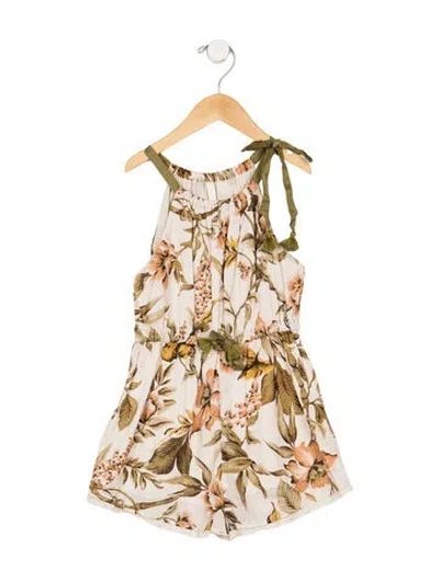Pre-owned Zimmermann Babies' Kids Romper In Neutrals