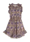 Zimmermann Kids Wylie Printed Cotton Dress In Multi Multi