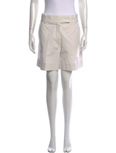 Pre-owned Zimmermann Knee-length Shorts In Neutrals