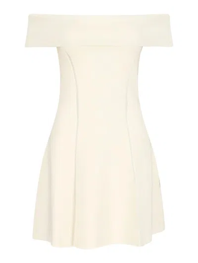 Zimmermann Knitted Mini Dress In White