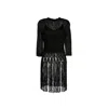 Zimmermann Black Viscose Casual Dress In Black