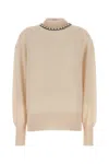 Zimmermann Skin Pink Wool Hypnotic Sweater In Brown