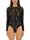 Zimmermann Body Lace Black In Black