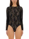 Zimmermann Body Lace Black In Black
