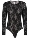 Zimmermann Lace Bodysuit In Black