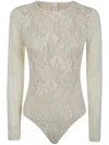 Zimmermann Lace Bodysuit Clothing In Cream