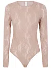 Zimmermann Lace Bodysuit In Neutral