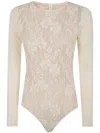 Zimmermann Lace Bodysuit Clothing In Neutrals