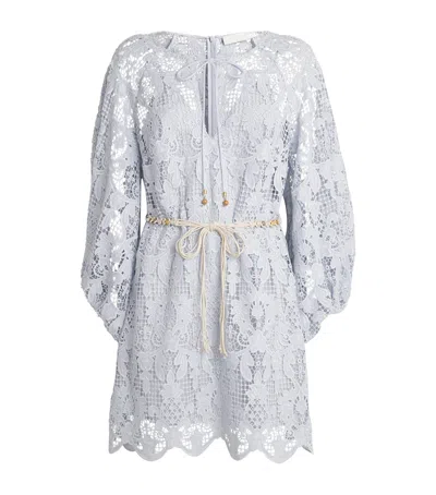 Zimmermann Lace Coco Mini Tunic Dress