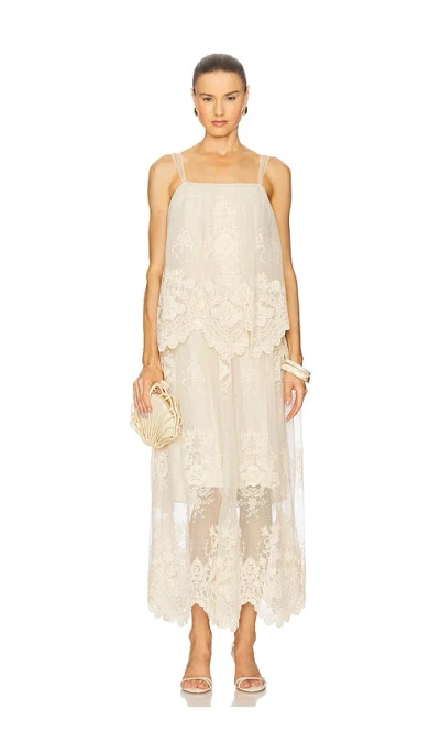 Zimmermann Lace Dress In White