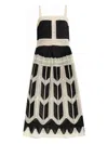 Zimmermann Lace-insert Dress In Black