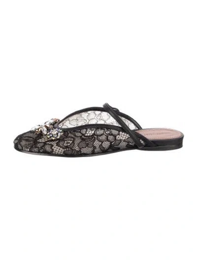 Pre-owned Zimmermann Lace Lace Pattern Mules