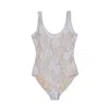 Zimmermann Lace Scoop Bodysuit Clothing In Multi
