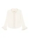 Zimmermann Lace-trimmed Blouse In White
