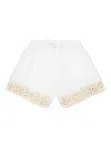 Zimmermann Lace-trimmed Shorts In White