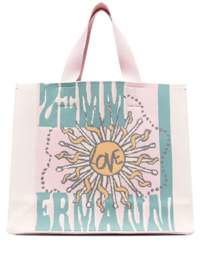 Zimmermann Large Jacquard Tote Bags
