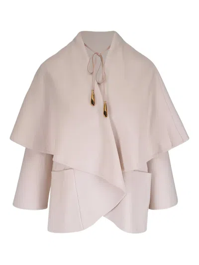 Zimmermann Layered Coat In Neutral