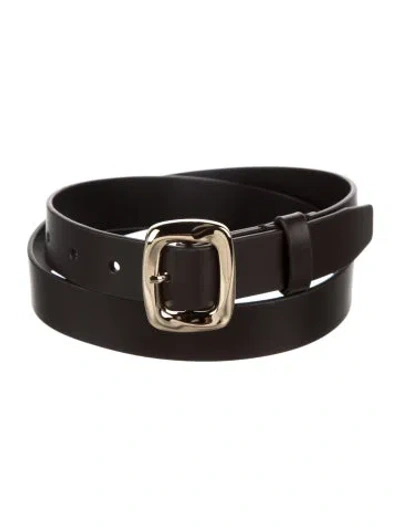 Pre-owned Zimmermann Leather Belt In Brown