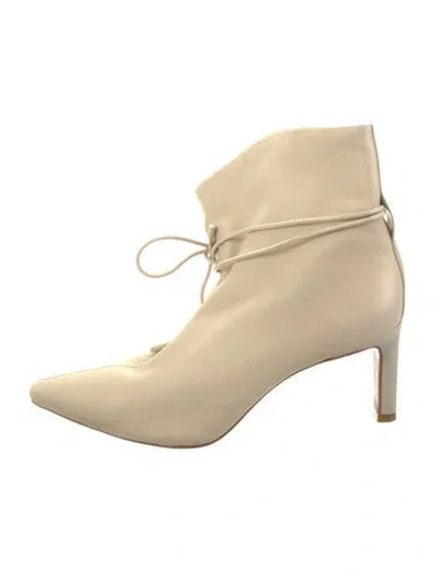 Pre-owned Zimmermann Leather Boots In Neutral