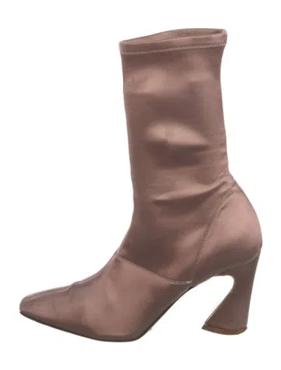 Pre-owned Zimmermann Leather Boots In Pink