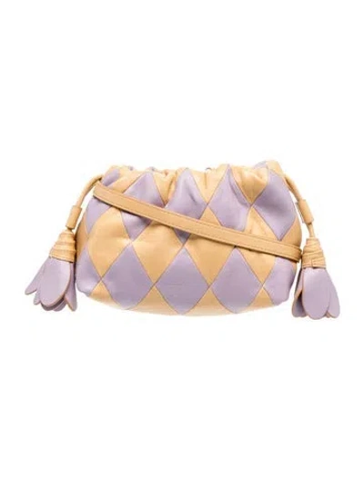 Pre-owned Zimmermann Leather Clutch In Purple