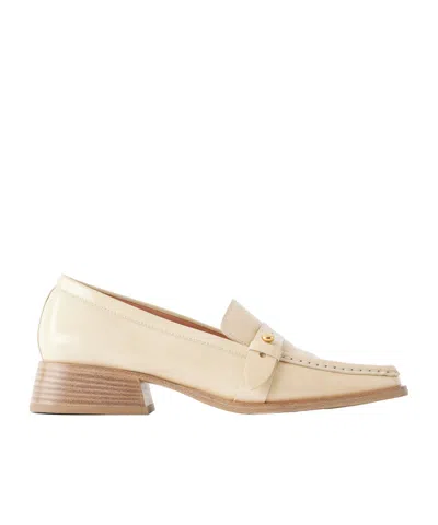 Zimmermann Astor Leather Loafers In Neutral