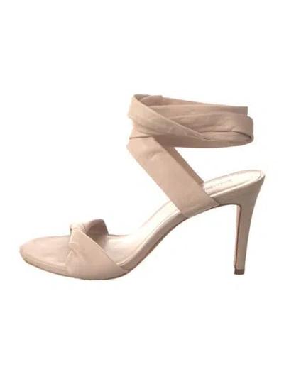 Pre-owned Zimmermann Leather Sandals In Neutral