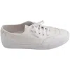 Zimmermann Leather-trimmed Sneakers In White Canvas In White