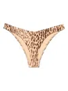 Zimmermann Leopard-print Bikini Briefs In Neutral