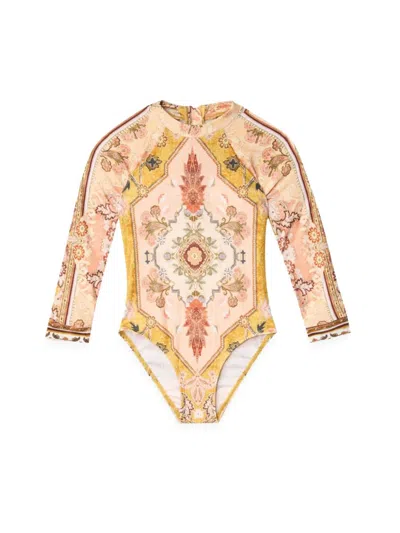 ZIMMERMANN LEOTARD WITH PRINT