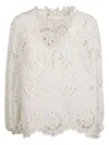 ZIMMERMANN LEXI EMBROIDERED BLOUSE