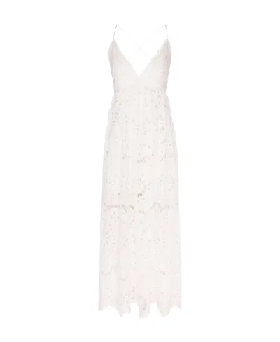 Zimmermann Lexi Maxi Dress In White