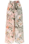 ZIMMERMANN LEXI FLORAL PALAZZO trousers