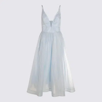 Zimmermann Light Blue Linen Dress
