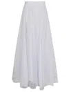 Zimmermann Sheer Overlay High-waisted Layered Tulle Skirt