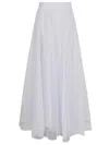 Zimmermann Sheer Overlay High-waisted Layered Tulle Skirt In Blue