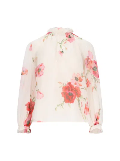 Zimmermann Lightburst Blouse – Off-white