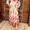 Zimmermann Lightburst Floral Cotton And Silk Maxi Skirt In Multi