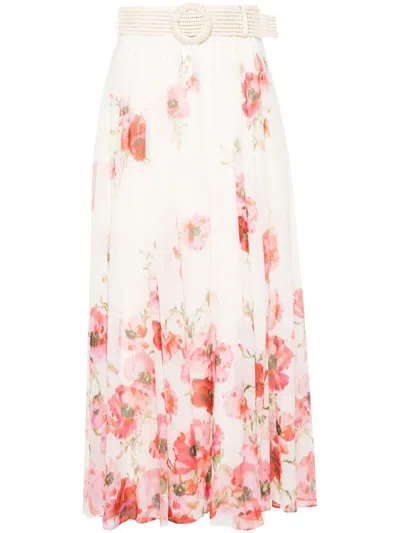 ZIMMERMANN LIGHTBURST MAXI SKIRT