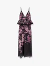 Zimmermann Dawning Bead-embellished Floral-print Linen And Silk-blend Peplum Maxi Dress