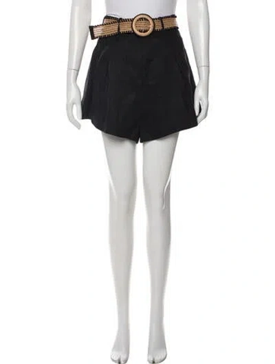 Pre-owned Zimmermann Linen Coat In Black