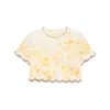 Zimmermann Women Crush Printed Linen Top