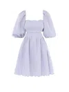 Zimmermann Minikleid Aus Leinen Mit Cut-outs