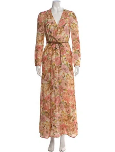 Pre-owned Zimmermann Linen Long Dress