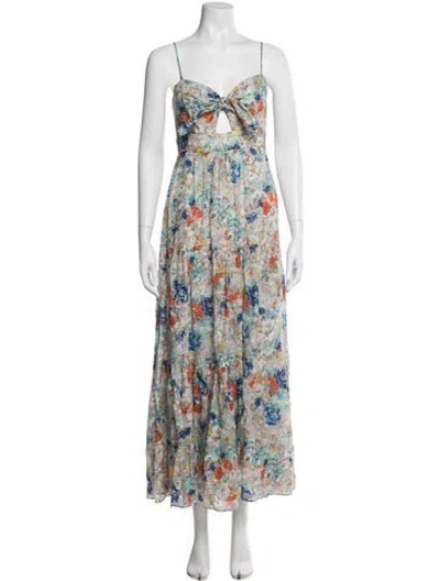 Pre-owned Zimmermann Linen Long Dress